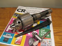 JACOBS #14N 0-1/2″ DRILL CHUCK W/R8 HOLDER KEY AND DRIFT PIN MACHINIST TOOLS