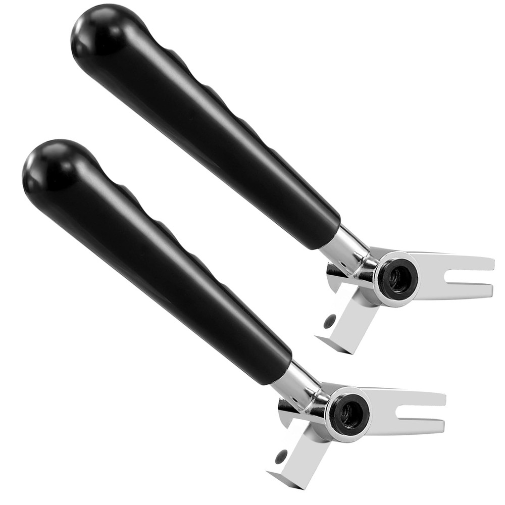 Upgraded Metal 2-Pack Replacement Handles for Vevor Soft Large, One Color