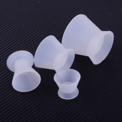 Dental Flexible Lab Silicone Dappen Dish Mixing Cup Suction Rubber No-Stick Bowl