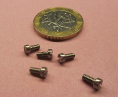 Fillister Head Stainless Slotted Screws Machine Screw 2-56 x 3/16″ Length 300 Pc