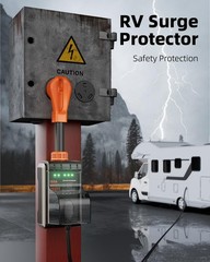 50 amp Surge Protector for RV, 2026 Upgraded 16000J Surge Protection RV Circu…