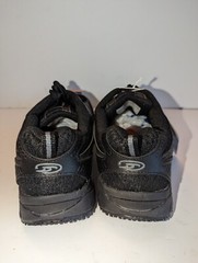 NWT! DR SCHOLL’S Black Careers Peppy Gel Insole Slip Resistant Work Shoe sz 7.5W