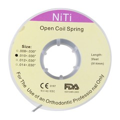 1 Roll Dental Orthodontic Niti Open Coil Spring Spool Dia.010 *030 ” inch