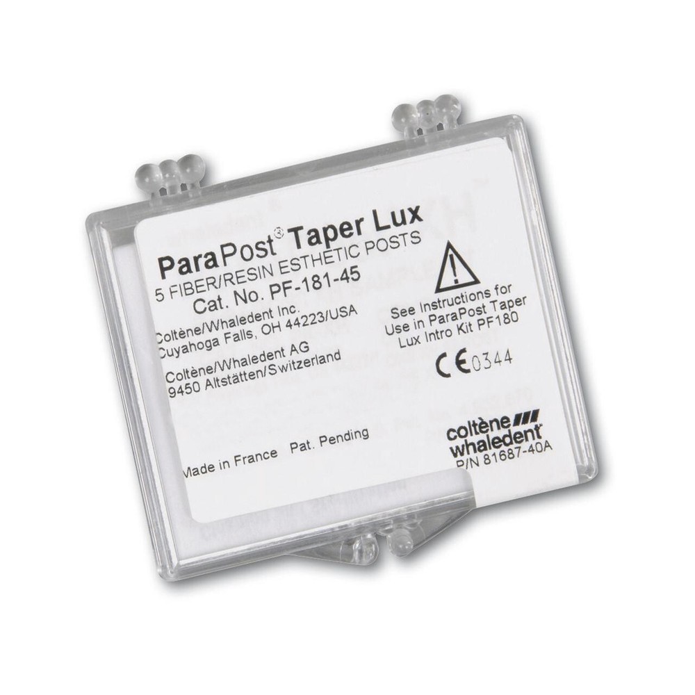 Coltene Whaledent PF181-5.5 ParaPost Taper Lux Fiber Resin Posts Size #5.5 5/Pk