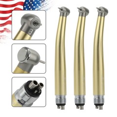 US NSK Dental High Speed Handpiece Air Turbine Anti-retraction 4 Hole Colorful