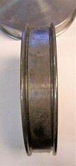 4 U Shaped Steel Wheels 5.25 inch diameter 1 inch shaft hole Heavy Duty Used