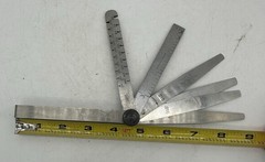 Spievak Feeler Gauge Set Dimension .015 .010 .006 3” Rule Engineer Machinist