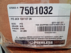 Peerless Chain Single Jack Chain 0.135″ Dia 7501032