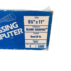 Continuous word Processing & Computer paper 9.5″ x 11″