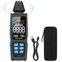 3in1 Electromagnetic EMF Meter HF RF Detector 8GHz Electric Magnetic Field Test