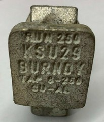 Burndy KSU29 OR Ilsco SK-250 Split Bolt MechanicalTap Conn. 1str-250mcm CuAl