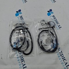 ASP Medical Stethoscope Single Head Black STT101 Set of 2