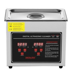 VEVOR 3L Ultrasonic Cleaner with Timer Heating Machine Digital Sonic Cleaner