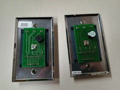 Securitron Dk-16 Access Control Keypad, Dk-16, 12Key, Indoor LOT of 4 Keypads