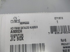NVENT HOFFMAN A606CH JUNCTION BOX ENCLOSURE, XA0413