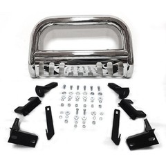Front Bumper Bull Bar Grille Guard for 2009-2018 Ram 1500 Chrome