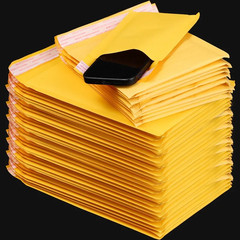 Kraft Paper Bubble Envelopes Bags Self Seal Adhesive Padded Bubble Mailers Shock