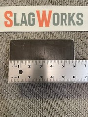 1/4x4x6 inch steel plate 4”x6” A36 Hot Roll Flat .25″ Thick (2 pcs.)
