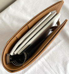 Filofax Norfolk A5 Leather Organizer Almond Brown Day Planner 6 Ring 9.4″ x 8.5″