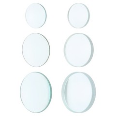 1 Set 5/10cm Focal Length Double Convex&7.5/10cm Focal Length Double Concave Len