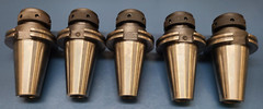 Techleader 716 CAT50 TG100 Collet Tool Holder CAT 50 Toolholder 3.13″ Proj