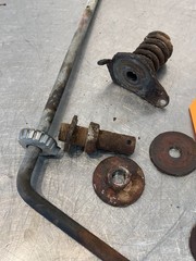 1980 International IH 484 Tractor Throttle Lever & Hardware