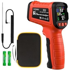 Infrared Thermometer Temperature Gun -58°F to 1796°, 16:1 Non Contact Laser T…