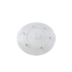 FixtureDisplays® 6″ Clear Plastic Spinner Lazy Susan Turntable 6″,