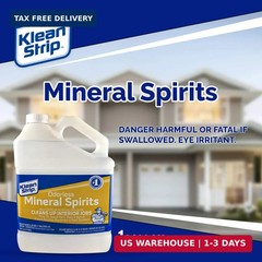 KLEAN-STRIP GKSP94214 Odorless Mineral Spirits, 1-Gallon
