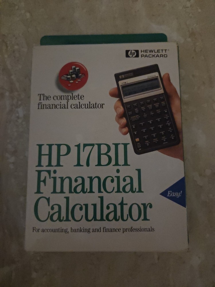 HP 17bll Financial Calculator