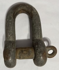 Large Shackle Anchor Rigging With Screw In Pin Weighs 15 1/2 Pounds Heavy Duty