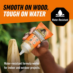 All Purpose Wood Filler, Golden Oak Color, 6 Ounce Tube (Pack of 1) – Water Resi