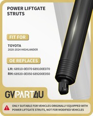Tailgate Struts for Toyota Highlander 2020-2024