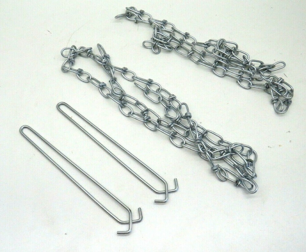 Lithonia Lighting HC48 Shop Light Fixture Hanging Chain & Hook Set, 48″