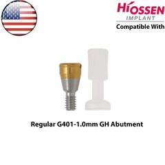 US Dental Overdenture Locator Abutment fit Hiossen Oss ET Mini/Regular Implants