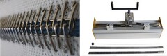 36” Conveyor Belt Lacing Tool for Flexco Type Belt Fastener Manual Roller