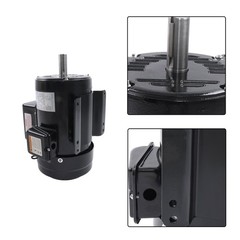 Agricultural Motor 3HP Single-Phase 1800RPM 184T TEFC 208/230V 60Hz 1-1/8In