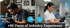Black Nitrile Black Disposable Gloves Large, 200 Count – BBQ, Tattoo, Hair Dye,