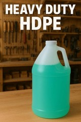 Pinnacle Mercantile 1-Gallon Plastic Jug (2 1-Gallon, Natural Transparent