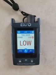 2.5 Inch Touchscreen EXFO Optic Power Meter PX1