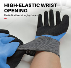 Electrician Gloves 1000V High Voltage,Astm D120 Certified & Double Insulated Ele