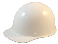 MSA Skullgard Small Cap Style with Ratchet Suspension – White
