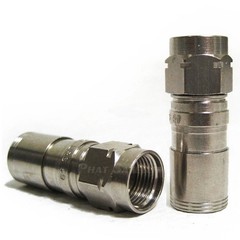 Premium RG59 Compression Connector Fast Safe Coaxial Cable Installation