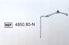 Articulated Arm for Healthcare with Surgical Bed Rail Clamp
