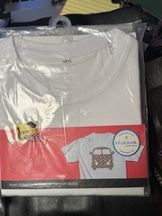 8 Pk Cricut Infusible Ink 3 sublimation shirts blank 100% polyester.