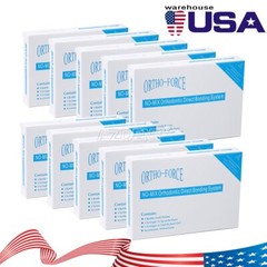 Dental Orthodontic Adhesive Light Cure Band Cement Shade Blue Glue Kit for Brace