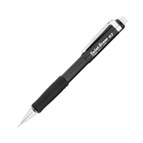 Pentel Twist-Erase III Mechanical Pencil 0.7mm Black Barrel School Office Home