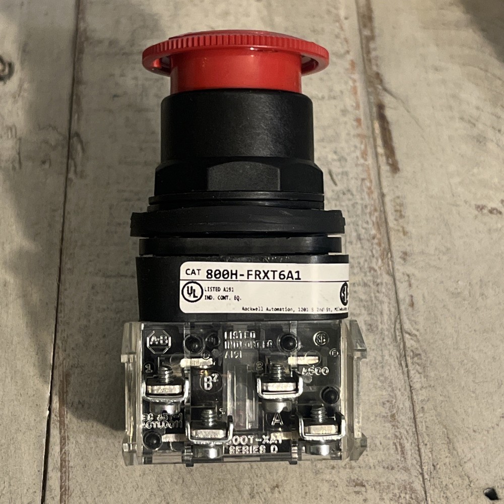 Allen Bradley 800H-FRXT6A1 Push Pull Switch