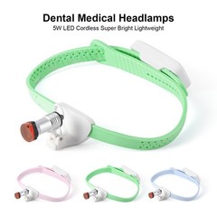Dental LED Headlamp Cordless Laboratory 5W Surgical Head Light 15000-40000lux