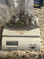 (8+ LBS) 5+ POUNDS OF COPPER AND 3+ LBS OF BRASS – SCRAP FOR MELTING